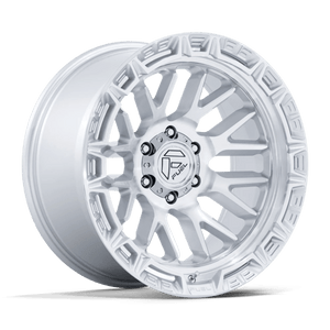Fuel Offroad FC890 RAIL Gloss Silver W/ Machined Face 17x9 +1 5x127mm 71.5mm