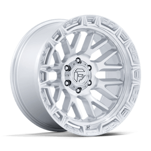 Fuel Offroad FC890 RAIL Gloss Silver W/ Machined Face 20x9 +1 6x139.7mm 106.1mm - Wheelwiz
