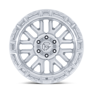Fuel Offroad FC890 RAIL Gloss Silver W/ Machined Face 20x9 +1 6x139.7mm 106.1mm - Wheelwiz