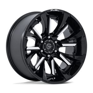 Fuel Offroad FC895 TANTRUM Gloss Black Milled 20x10 -18 6x135mm 87.1mm - Wheelwiz