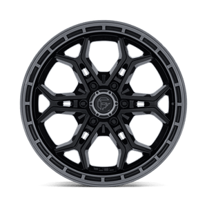 Fuel Offroad FC896 HEATHEN Gloss Black Gloss Gunmetal Lip 20x9 +1 6x135mm 87.1mm - Wheelwiz