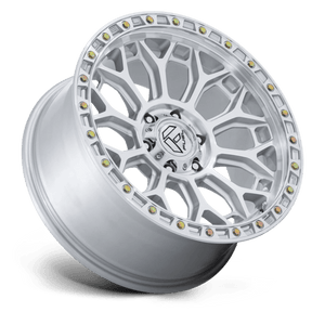 Fuel Offroad FC901 TALON Gloss Silver W/ Machined Face 17x9 +1 6x139.7mm 106.1mm