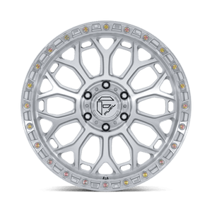 Fuel Offroad FC901 TALON Gloss Silver W/ Machined Face 20x9 +1 6x139.7mm 106.1mm - Wheelwiz
