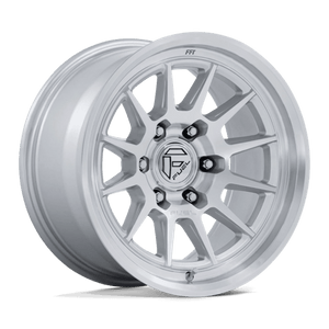 Fuel Offroad FC902 SPUR Gloss Silver W/ Machined Face 17x9 -12 6x135mm 87.1mm - Wheelwiz
