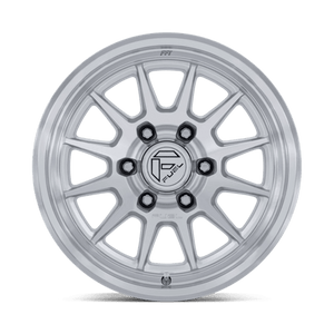 Fuel Offroad FC902 SPUR Gloss Silver W/ Machined Face 17x9 +1 6x114.3mm 66.1mm