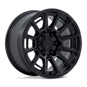 Fuel Offroad FC910 FOXHOUND Blackout 17x9 +1 6x139.7mm 106.1mm - Wheelwiz