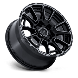 Fuel Offroad FC910 FOXHOUND Gloss Black Dark Tinted Clear 18x9 +20 6x135mm 87.1mm - Wheelwiz