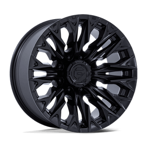 Fuel Offroad D804 FLAME Blackout 20x9 +1 8x165.1mm 125.1mm - Wheelwiz