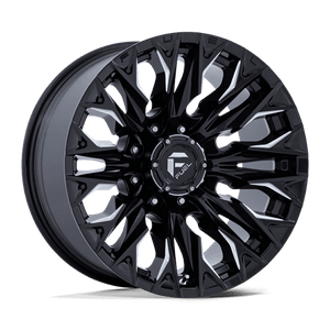 Fuel Offroad D803 FLAME Gloss Black Milled 20x9 +20 8x170mm 125.1mm