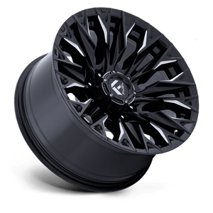 Fuel Offroad D803 FLAME Gloss Black Milled 20x9 +20 8x170mm 125.1mm - Wheelwiz