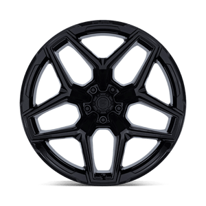 Fuel Offroad FLUX Gloss Black 20x10 -18 5x127mm 71.5mm - Wheelwiz