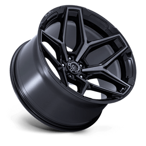 Fuel Offroad FLUX Gloss Black Brush Fc Gray Dddt 17x9 -12 5x127mm 71.5mm