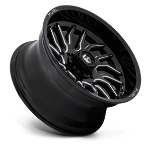 Fuel Offroad D807 HURRICANE Gloss Black Milled 20x10 -18 6x139.7mm 106.1mm - Wheelwiz