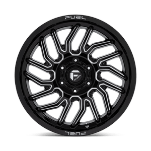 Fuel Offroad D807 HURRICANE Gloss Black Milled 20x9 +20 6x135mm 87.1mm - Wheelwiz