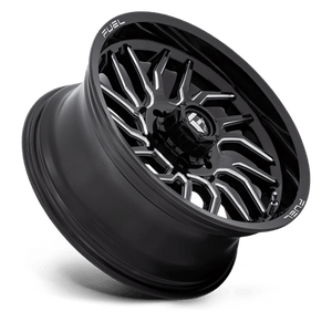 Fuel Offroad D807 HURRICANE Gloss Black Milled 20x9 +1 6x139.7mm 106.1mm - Wheelwiz