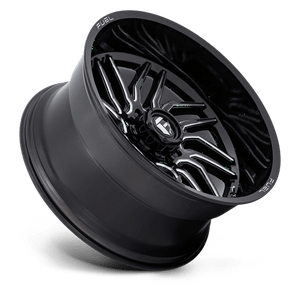 Fuel Offroad D807 HURRICANE Gloss Black Milled 24x12 -44 8x165.1mm 125.1mm - Wheelwiz