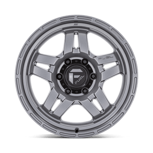 Fuel Offroad D801 OXIDE Matte Gunmetal 18x9 +1 6x139.7mm 106.1mm - Wheelwiz