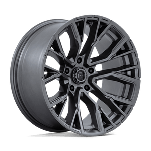 Fuel Offroad D848 REBAR Matte Gunmetal 20x10 -18 5x127mm 71.5mm - Wheelwiz