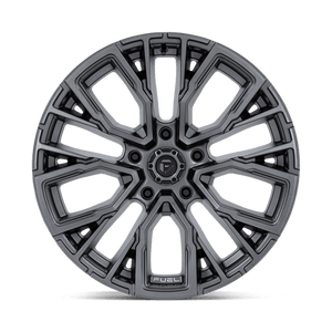 Fuel Offroad D848 REBAR Matte Gunmetal 20x10 -18 5x127mm 71.5mm - Wheelwiz