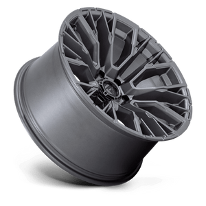 Fuel Offroad D848 REBAR Matte Gunmetal 17x9 +1 6x135mm 87.1mm - Wheelwiz