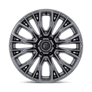 Fuel Offroad D848 REBAR Matte Gunmetal 22x9.5 0 6x139.7mm 106.1mm