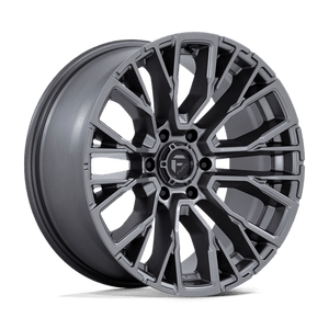 Fuel Offroad D848 REBAR Matte Gunmetal 20x9 +1 6x135mm 87.1mm - Wheelwiz