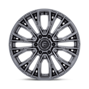 Fuel Offroad D848 REBAR Matte Gunmetal 20x9 +1 6x139.7mm 106.1mm - Wheelwiz