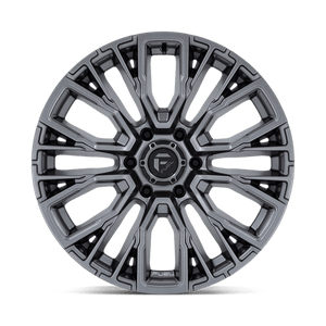 Fuel Offroad D848 REBAR Matte Gunmetal 20x9 +20 6x139.7mm 106.1mm - Wheelwiz