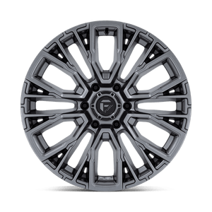 Fuel Offroad D848 REBAR Matte Gunmetal 20x9 +20 6x139.7mm 106.1mm - Wheelwiz