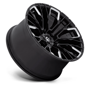 Fuel Offroad D849 REBAR Gloss Black Milled 22x9.5 0 6x135mm 87.1mm
