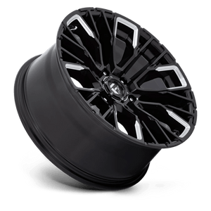 Fuel Offroad D849 REBAR Gloss Black Milled 20x9 +1 6x135mm 87.1mm - Wheelwiz