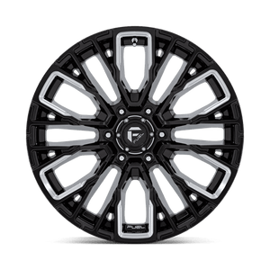 Fuel Offroad D849 REBAR Gloss Black Milled 20x9 +1 6x135mm 87.1mm - Wheelwiz