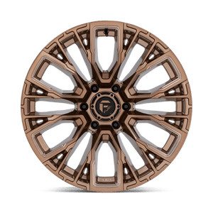 Fuel Offroad D850 REBAR Platinum Bronze Milled 17x9 -12 6x135mm 87.1mm - Wheelwiz