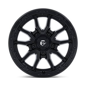 Fuel Offroad D679 REBEL Matte Black 18x9 -12 5x127mm 71.5mm - Wheelwiz