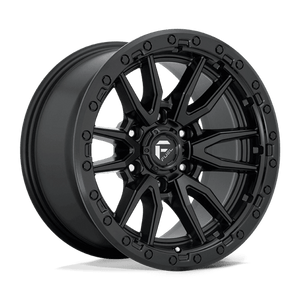 Fuel Offroad D679 REBEL Matte Black 18x9 +20 6x135mm 87.1mm - Wheelwiz