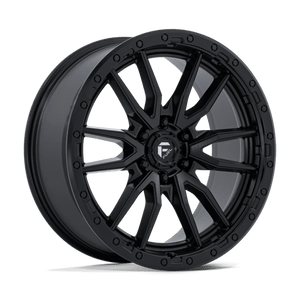 Fuel Offroad D679 REBEL Matte Black 22x10 -13 6x139.7mm 106.1mm