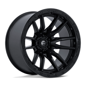 Fuel Offroad D679 REBEL Matte Black 22x12 -44 6x139.7mm 106.1mm - Wheelwiz