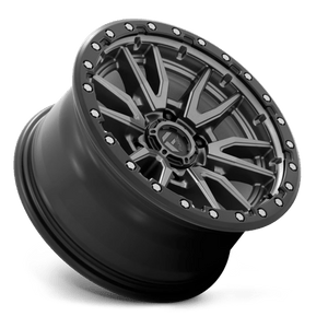 Fuel Offroad D680 REBEL Matte Gunmetal Black Bead Ring 17x9 +1 6x135mm 87.1mm - Wheelwiz