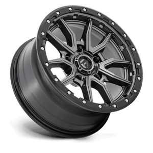 Fuel Offroad D680 REBEL Matte Gunmetal Black Bead Ring 18x9 +20 5x127mm 71.5mm - Wheelwiz