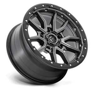Fuel Offroad D680 REBEL Matte Gunmetal Black Bead Ring 18x9 +20 5x150mm 110.1mm