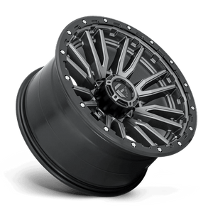 Fuel Offroad D680 REBEL Matte Gunmetal Black Bead Ring 20x10 -18 6x139.7mm 106.1mm - Wheelwiz