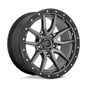 Fuel Offroad D680 REBEL Matte Gunmetal Black Bead Ring 20x9 +1 5x150mm 110.1mm - Wheelwiz