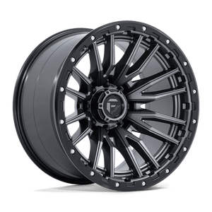 Fuel Offroad D680 REBEL Matte Gunmetal Black Bead Ring 22x12 -44 8x170mm 125.1mm - Wheelwiz
