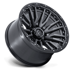 Fuel Offroad D680 REBEL Matte Gunmetal Black Bead Ring 22x12 -44 8x170mm 125.1mm