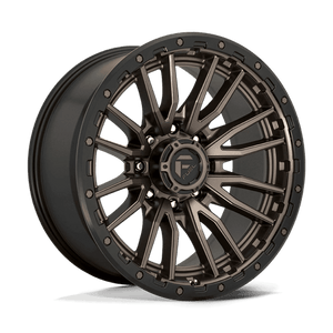 Fuel Offroad D681 REBEL Matte Bronze Black Bead Ring 22x10 -18 8x165.1mm 125.1mm - Wheelwiz