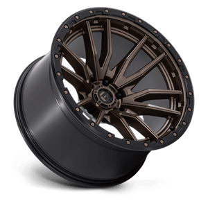 Fuel Offroad D681 REBEL Matte Bronze Black Bead Ring 22x12 -44 6x135mm 87.1mm