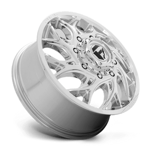 Fuel Offroad D740 RUNNER Chrome 20x8.25 +105 8x210mm 154.3mm - Wheelwiz