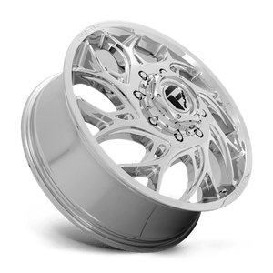 Fuel Offroad D740 RUNNER Chrome 22x8.25 +105 8x200mm 142mm - Wheelwiz