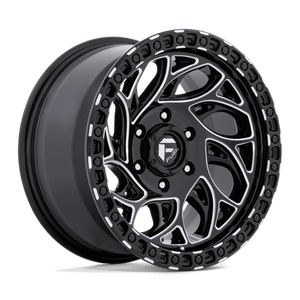 Fuel Offroad D840 RUNNER OR Gloss Black Milled 18x9 +1 6x135mm 87.1mm