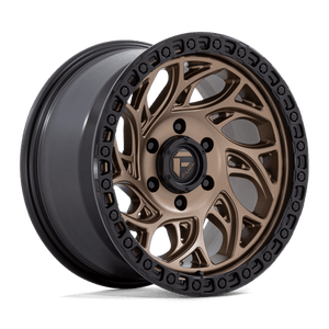 Fuel Offroad D841 RUNNER OR Bronze W/ Black Ring 18x9 +1 6x135mm 87.1mm
